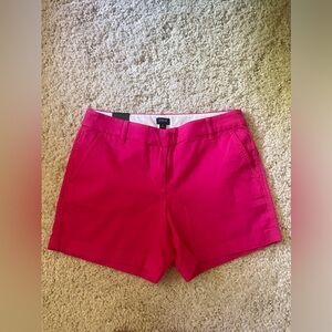 J Crew pink shorts NWT